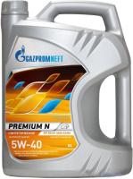 Масло моторное Gazpromnetft Premium N 5w40, 5л