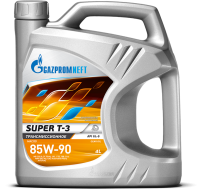Масло трансмиссионное Gazpromneft Super T-3, SAE 85W-90, 4л