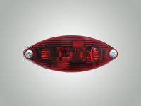 Фонарь габаритный задний красный LED