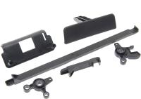 Ручка замка ящика вещевого нижнего (бардачка) УАЗ ПАТРИОТ, Газель Бизнес (к-т)